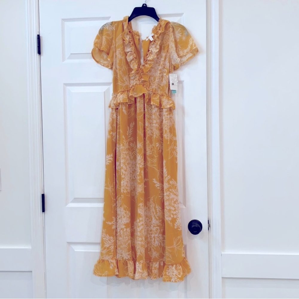 Abound yellow floral dress